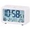 Sveglia Digitale Trevi SLD 3P60 Bianca con Funzione Snooze e Termometro