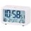 Sveglia Digitale Trevi SLD 3P60 Bianca con Funzione Snooze e Termometro