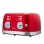 Tostadora Sogo SS-5465 4 Ranures Rouge Acier Inoxydable