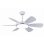 Ventilateur de Plafond avec Lumière FM Calefacción VT-NIX L 24W 107cm 6 Vitesses DC Télécommande Minuterie Inversion