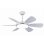 Ventilateur de Plafond avec Lumière FM Calefacción VT-NIX L 24W 107cm 6 Vitesses DC Télécommande Minuterie Inversion