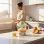 Exprimidor de cítricos eléctrico HAEGER Perfect Juice 0,7 L Blanco Transparente Plata Verde