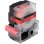 Cinta para impresora de etiquetas Epson LC7RBP9 negro/rojo pastel 36 mm x 9 m