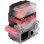 Cinta para impresora de etiquetas Epson LC7RBP9 negro/rojo pastel 36 mm x 9 m