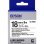 Cintas adhesives résistantes Epson LK-5WBW 18 mm 9 m noir sur blanc