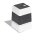 Sello Negro 30x30mm Brother PR3030B6P Pack di 6 Unità