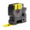 Cinta para Etiquetas DYMO Rhino Vinilo 24 mm x 5,5 m Negro sobre Amarillo
