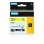 Cinta para Etiquetas DYMO Rhino Vinilo 24 mm x 5,5 m Negro sobre Amarillo