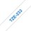 Cinta para impresora de etiquetas Brother TZE-233 Azul sobre blanco 12 mm 8 m
