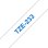 Cinta para impresora de etiquetas Brother TZE-233 Azul sobre blanco 12 mm 8 m