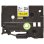 Cinta para impresora de etiquetas Brother TZE-FX641 18 mm x 8 m Negro sobre Amarillo