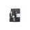 Cinta Laminada Premium Brother TZE-PR935 12mm Blanco sobre Plata