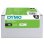 Etiquetas DYMO D1 9mm x 7m Branco sobre Preto 10 Unidades