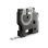 Cinta para impresora de etiquetas Dymo Rhino 9 mm x 5,5 m Poliéster Permanente Negro sobre Metálico