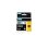 Cinta para impresora de etiquetas Dymo Rhino 9 mm x 5,5 m Poliéster Permanente Negro sobre Metálico
