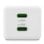 Cargador Hama 65W 2 Puertos USB-C Power Delivery Quick Charge Blanco