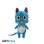 Peluche ABYSTYLE FAIRY TAIL Happy 25 cm Blu