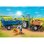 Traktor mit Anhänger Playmobil Country
