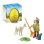 Figura de juguete Playmobil Alpaca con cuidadora 04944 3 años multicolor