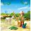 Figura de juguete Playmobil Alpaca con cuidadora 04944 3 años multicolor