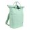 Mochila Urbana Milan 10L Cierre Roll Top Verde