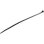 Bride de câble StarTech.com 25 cm noire paquet de 100 nylon 66