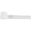 Bridas de cable StarTech 25 cm blancas paquete de 100 Nylon 66