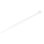 Bride de câble StarTech.com 10 cm paquet 100 blanc Nylon 66