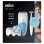 Depiladora Eléctrica Braun Silk-épil 5 5-815 Inalámbrica 2 Velocidades 5 Cabezales Seco y Húmedo
