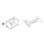 Servidor Dell PowerEdge R360 Kit montaje Riser Config 2 Butterfly Gen4 x8/x8