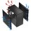 Case PC Micro ATX CoolBox M640C FullMetal Nero USB-C 3.2 Gen1
