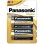 Alkaline Batterie Panasonic LR20 D 1,5 V 2 Stück Blau Gold