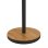 Lámpara de Pie LED Unilux Baly Bamboo Negro con Atenuador Táctil