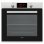 Einbaubackofen SVAN SVH375X Manuelle Reinigung 78L 60cm A Pizzafunktion Schwarz Edelstahl