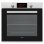 Einbaubackofen SVAN SVH375X Manuelle Reinigung 78L 60cm A Pizzafunktion Schwarz Edelstahl