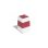 Sigillo Commerciale Brother PR3030R6P Rosso 30 x 30 mm Pack 6 Unità