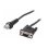 Seriellkabel Zebra CBA-RF5-S07ZAR DB-9 an RJ-45 0,82 m Schwarz