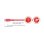 Kabel USB DCU Advance Tecnologic 1m USB 2.0 USB A nach USB C Rot