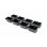 Contenitore per monete Safescan 4141CC Nero Plastica 8 scomparti