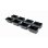 Contenitore per monete Safescan 4141CC Nero Plastica 8 scomparti