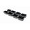 Contenitore per monete Safescan 4141CC Nero Plastica 8 scomparti