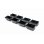 Contenitore per monete Safescan 4141CC Nero Plastica 8 scomparti