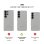 Protector de pantalla Urban Armor Gear para Samsung Galaxy S25+ Vidrio Templado Transparente