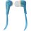 Auriculares Esperanza EH146B con cable Mini Jack 3,5 mm para música, azul