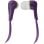 Auriculares Esperanza EH146R con cable Mini Jack 3,5 mm para música, rojos