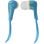 Auriculares Esperanza EH146R con cable Mini Jack 3,5 mm para música, rojos