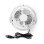 Mini Ventilador USB de Sobremesa Nedis FNDK1WT10 3W 1 Velocidad Inclinación Ajustable Compacto