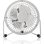 Mini Ventilador USB de Sobremesa Nedis FNDK1WT10 3W 1 Velocidad Inclinación Ajustable Compacto