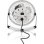 Mini Ventilador USB de Sobremesa Nedis FNDK1WT10 3W 1 Velocidad Inclinación Ajustable Compacto