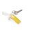 Portachiavi Durable Key Clip Giallo 25 mm x 68 mm 6 pezzi